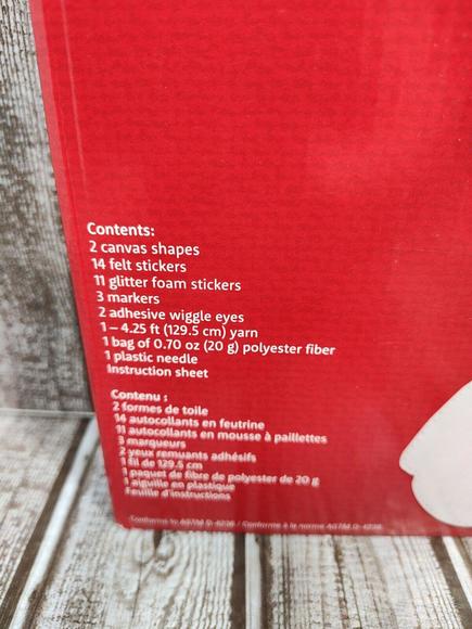 Creatology Christmas Sewing  Craft Kit Santa Doll Monster NEW - Picture 5 of 6